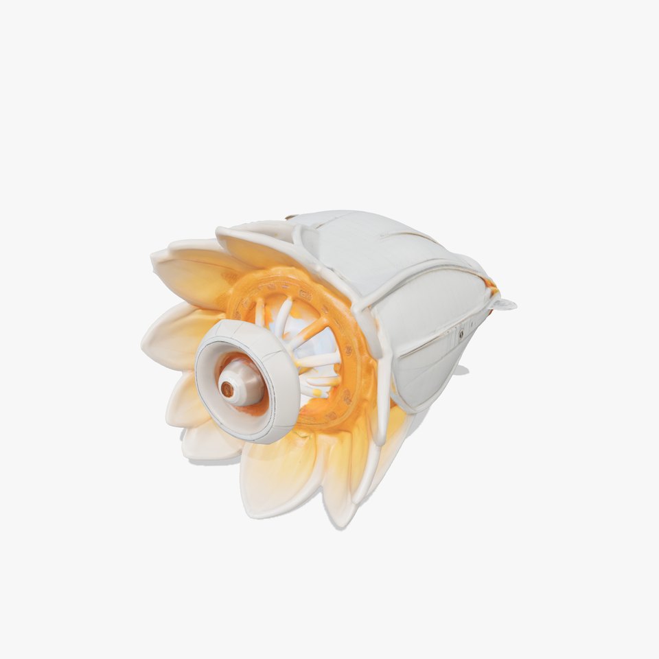 Futuristic Jet Engine Model Pack